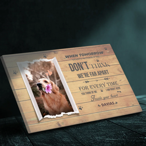 Custom Pet Memorial Canvas – 