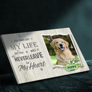 Custom Pet Memorial Canvas – 