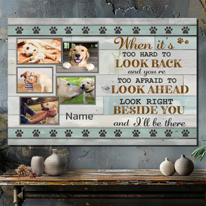 Forever by Your Side: Personalized Pet Memorial Canvas | 89Prints