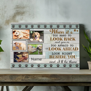 Forever by Your Side: Personalized Pet Memorial Canvas | 89Prints