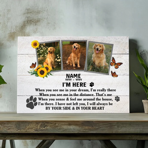 Personalized Pet Memorial Canvas At 89Prints - An Unforgettable Milestone