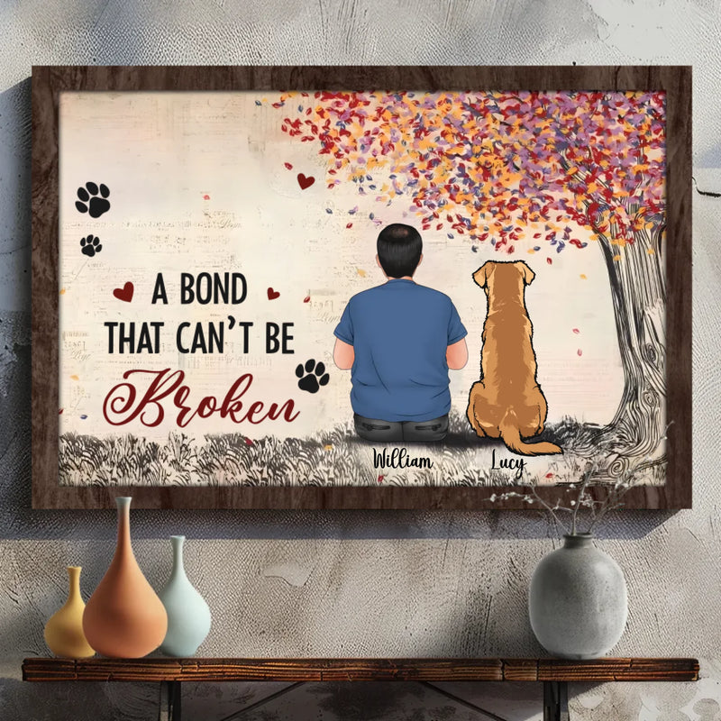 Dog Best Friend Canvas – Pet Lover Wall Art – 89Prints