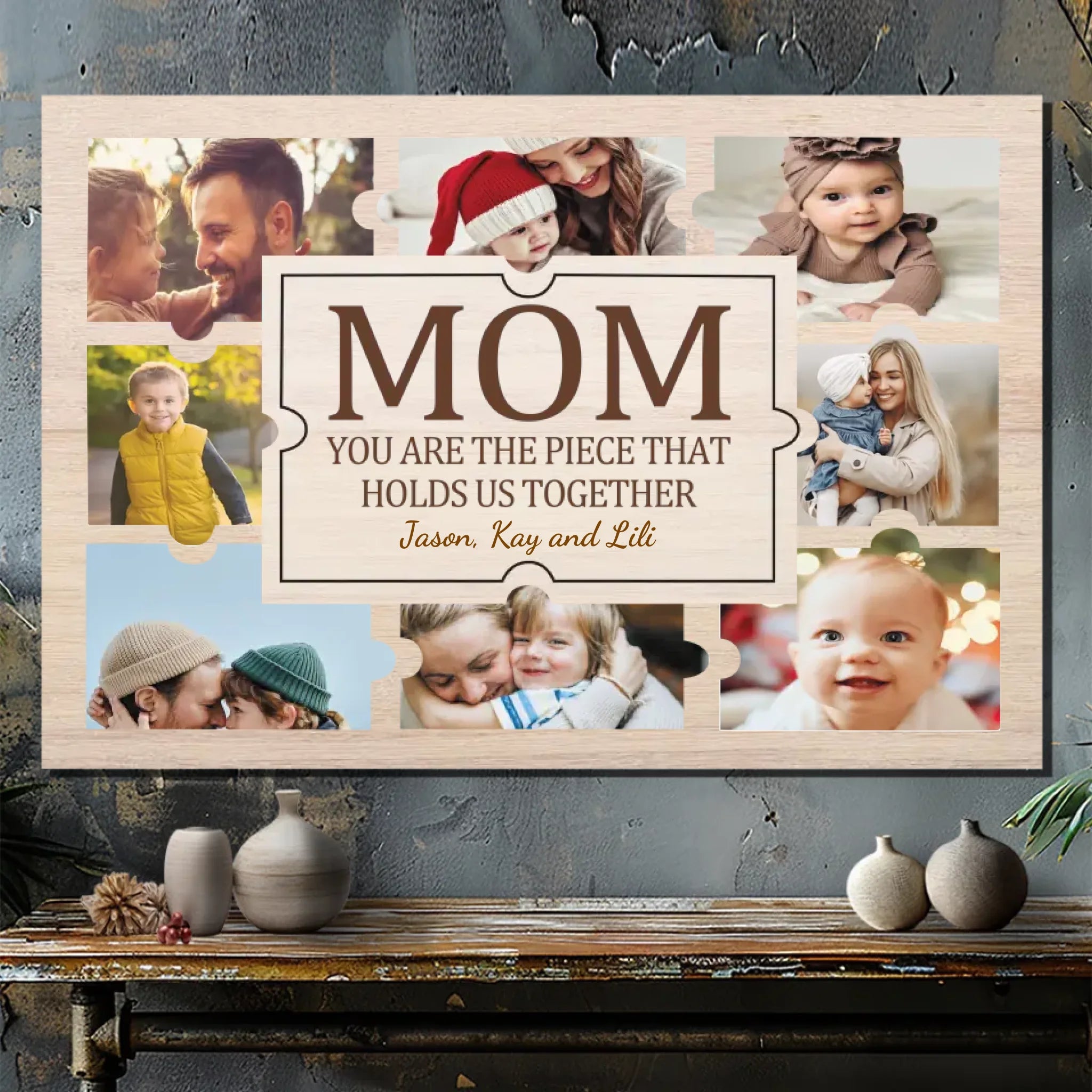 Custom Canvas Paintings of Mom - Capture More Moments | 89Prints