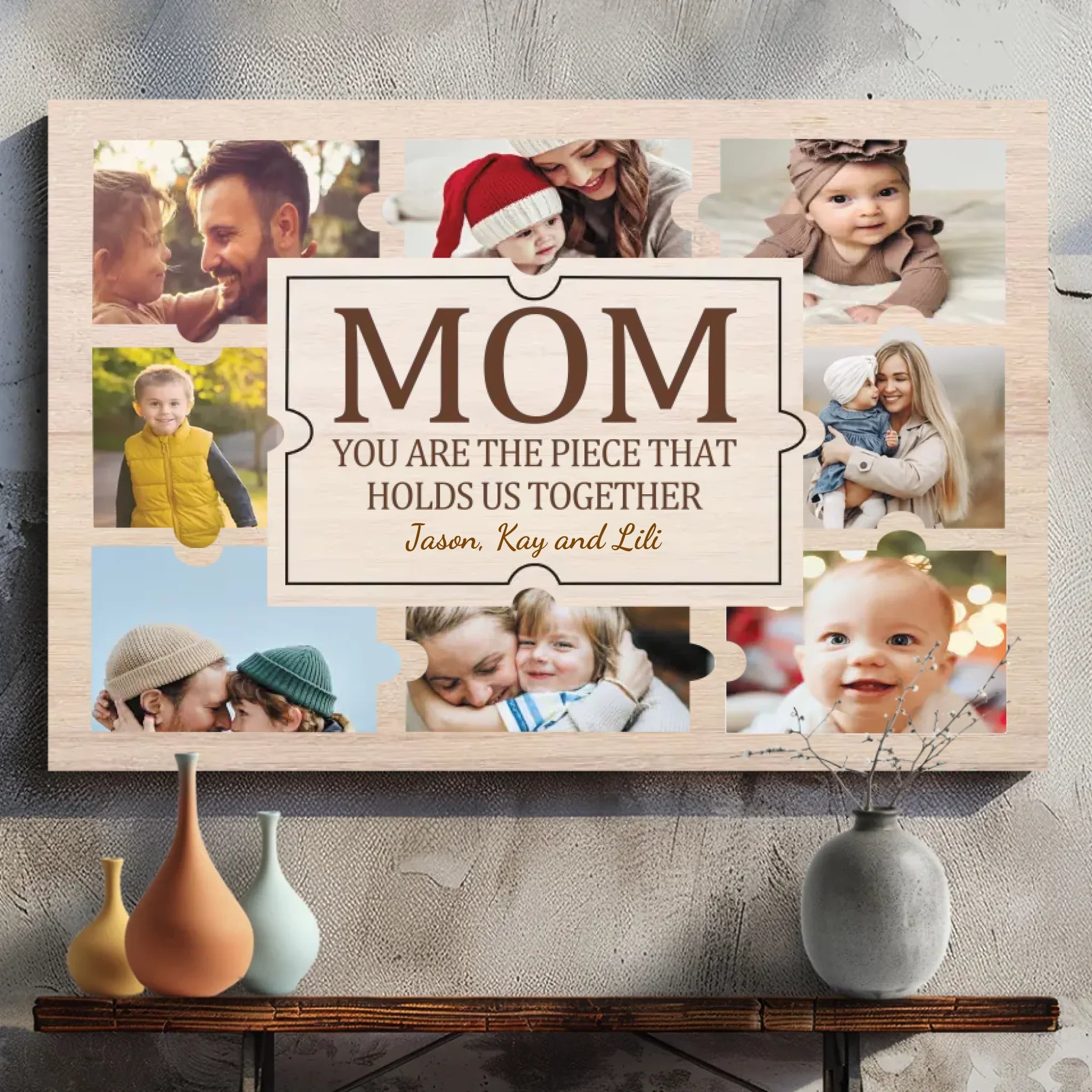 Custom Canvas Paintings of Mom - Capture More Moments | 89Prints
