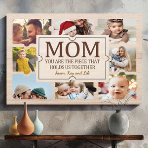 Custom Canvas Paintings of Mom - Capture More Moments | 89Prints