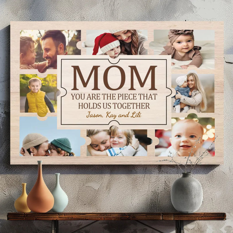 Custom Canvas Paintings of Mom - Capture More Moments | 89Prints