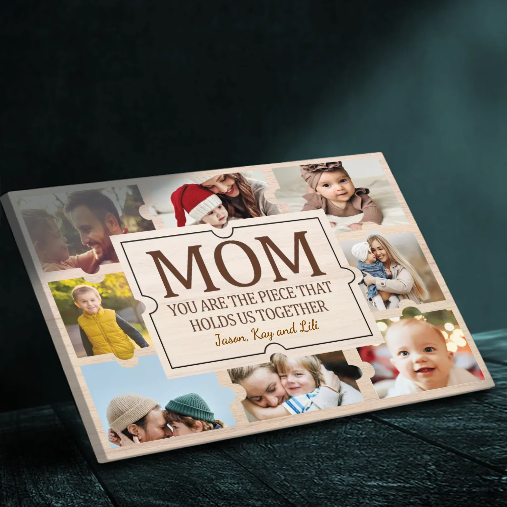 Custom Canvas Paintings of Mom - Capture More Moments | 89Prints