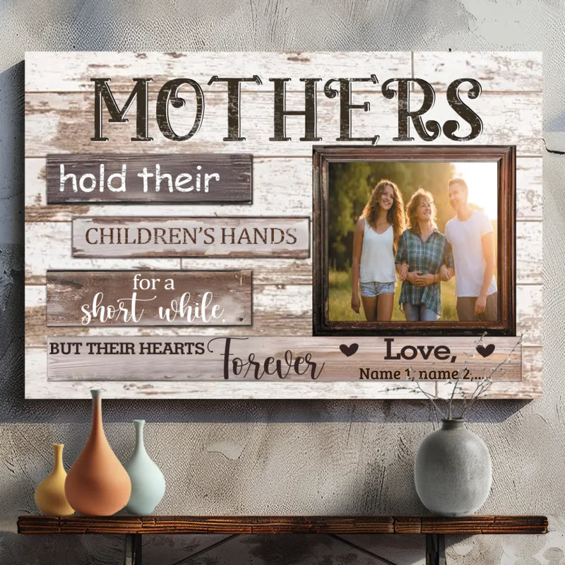 Personalized Mom Photo Canvas - Wonderful Moments from 89Prints