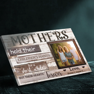 Personalized Mom Photo Canvas - Wonderful Moments from 89Prints