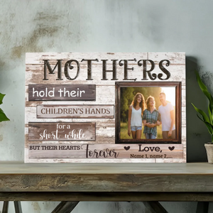 Personalized Mom Photo Canvas - Wonderful Moments from 89Prints