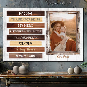 Personalized Canvas for Mom at 89Prints: The Most Memorable Moment