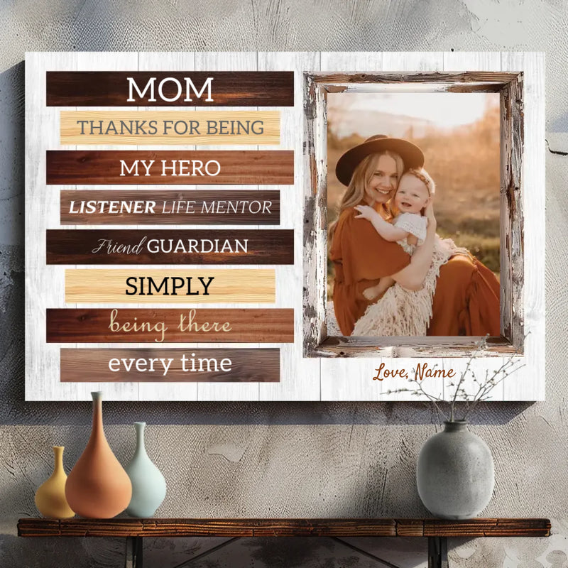Personalized Canvas for Mom at 89Prints: The Most Memorable Moment