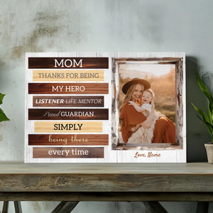 Personalized Canvas for Mom at 89Prints: The Most Memorable Moment