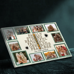 10 Frames, Endless Love: Personalized Canvas for Mom | 89Prints