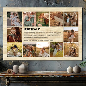 Personalized Mother's Day Gift: 12-Image Canvas Wall Art | 89Prints