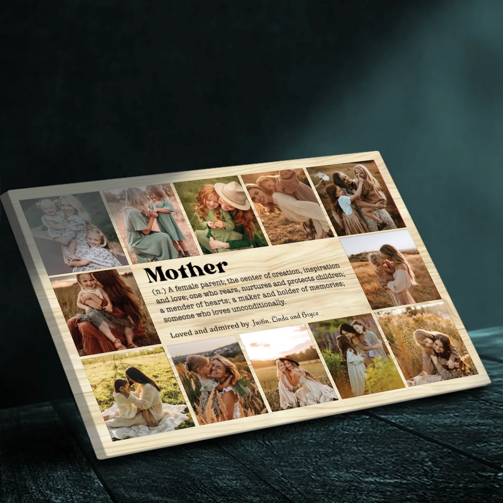 Personalized Mother's Day Gift: 12-Image Canvas Wall Art | 89Prints