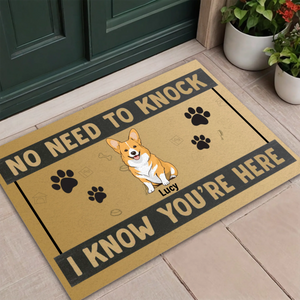 Personalized Dog Doormat – No Need to Knock! - 89Prints