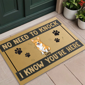 Personalized Dog Doormat – No Need to Knock! - 89Prints
