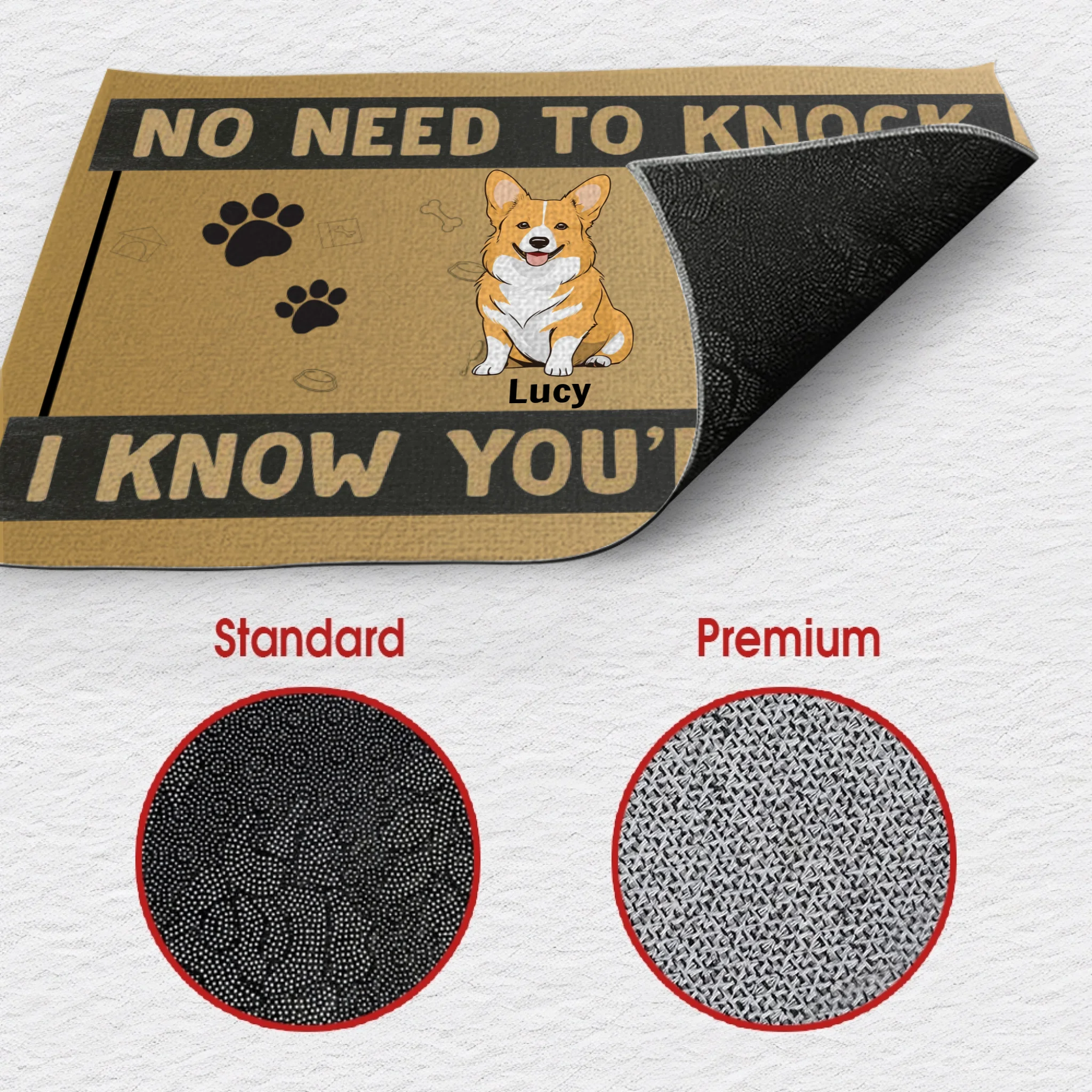 Personalized Dog Doormat – No Need to Knock! - 89Prints