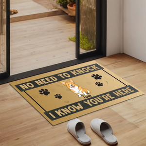 Personalized Dog Doormat – No Need to Knock! - 89Prints