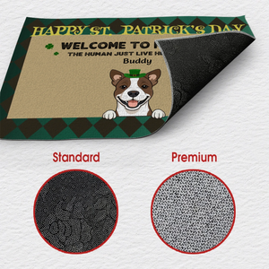 Happy St. Patrick’s Day – Simple & Stylish Welcome Mat - 89Prints