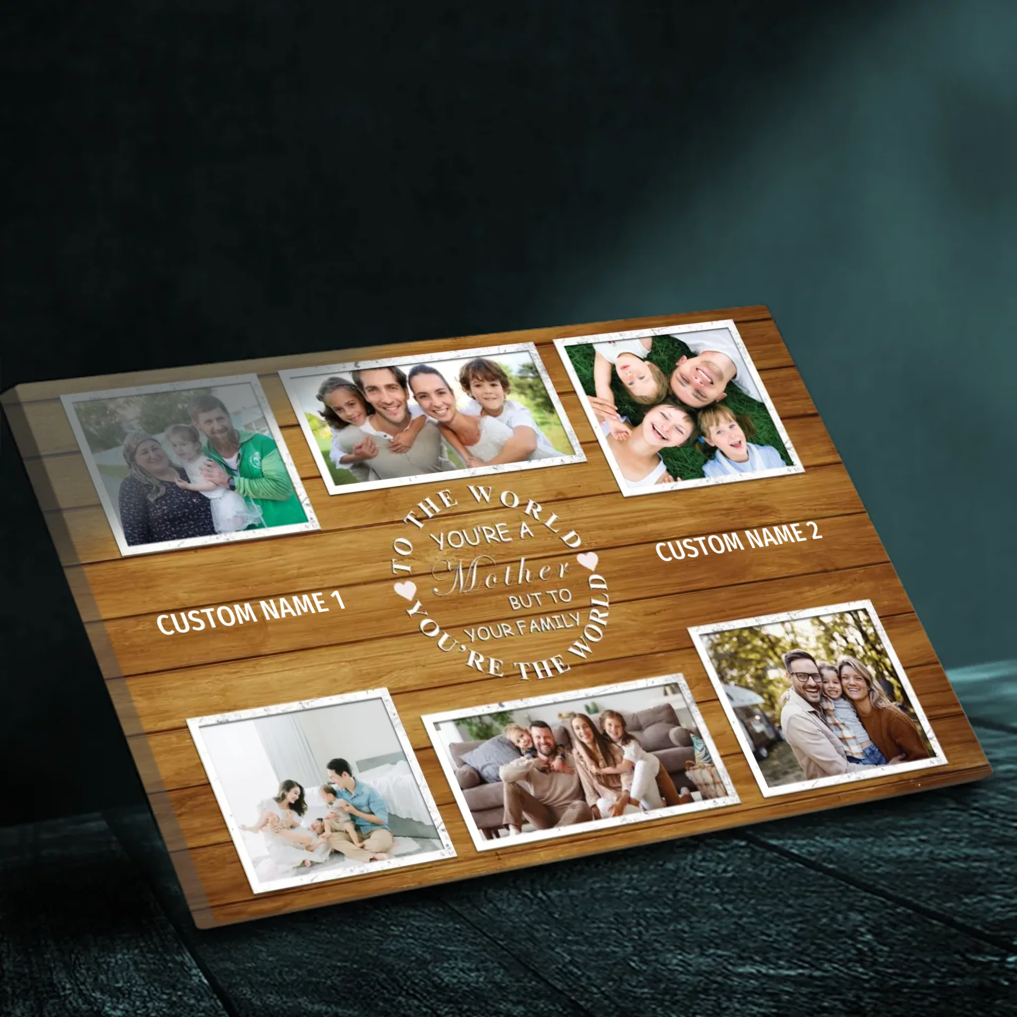 A Mother's Love: Personalized Canvas for the Whole Family | 89Prints