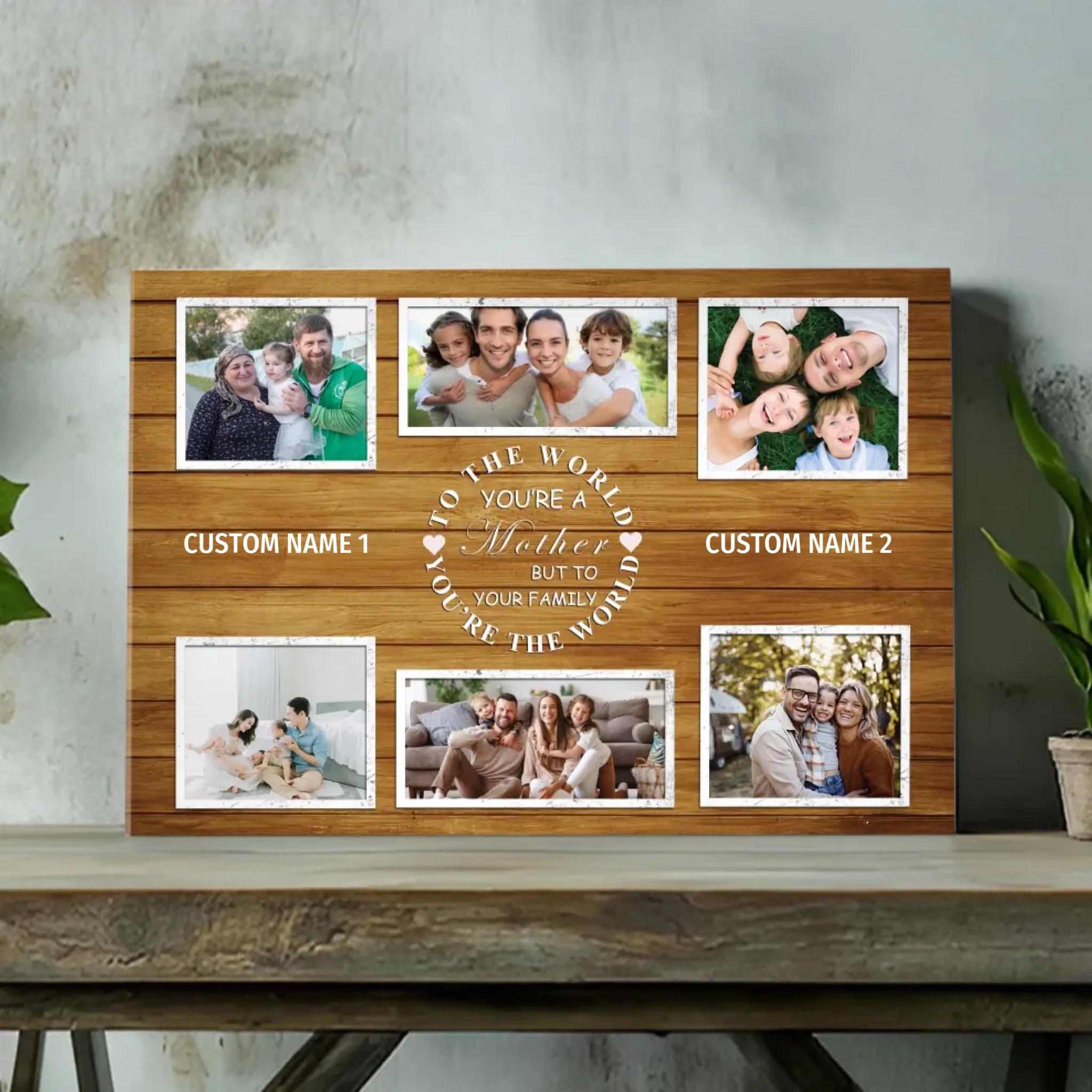 A Mother's Love: Personalized Canvas for the Whole Family | 89Prints