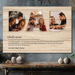 Custom Canvas of the Breadwinner - The Big Love of a Father | 89Prints