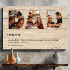 Custom Canvas of the Breadwinner - The Big Love of a Father | 89Prints