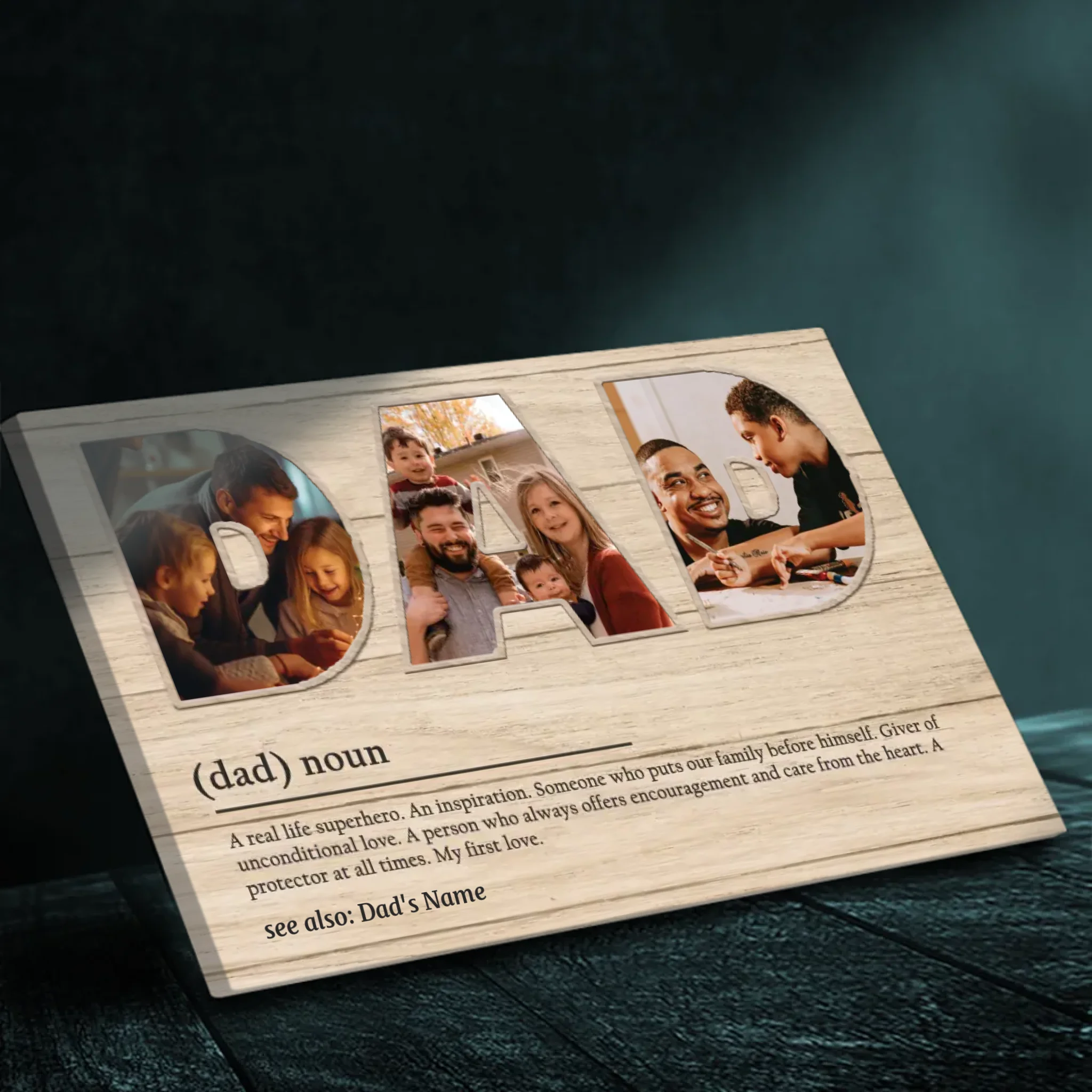 Custom Canvas of the Breadwinner - The Big Love of a Father | 89Prints