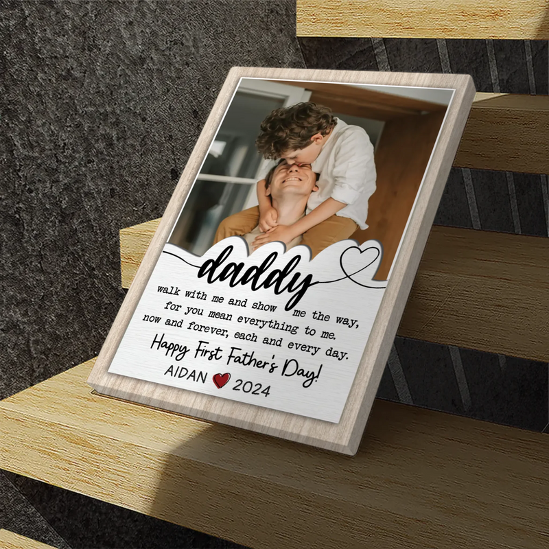 Dad's Custom Canvas Painting: The Best Companion and Guide for Us | 89Prints