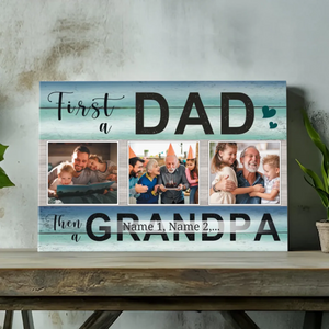 Custom Canvas - Tribute to the Most Important Men in Your Life