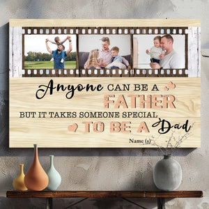 Custom Canvas Painting of Great Dad – Perfect Gift for Dads | 89Prints