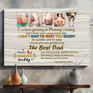 Celebrate Dad's First Father's Day: Custom Canvas 1 | 89Prints