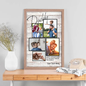 Custom Father’s Day Canvas – Celebrate the Best Dad with 5 Personalized Photos