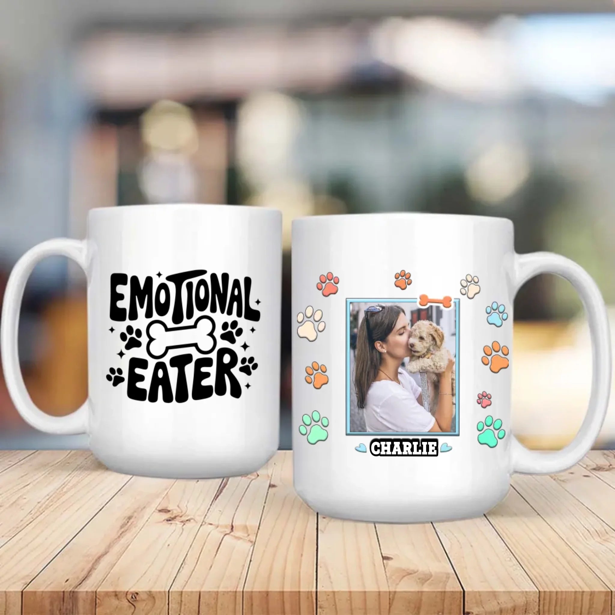Emotional Eater Mug – Funny & Relatable Gift for Food Lovers and Stress Snackers - 89Prints