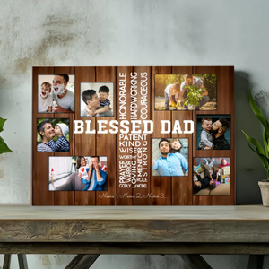 Customizable Canvas for Dad: A Tribute to an Honorable Father | 89Prints