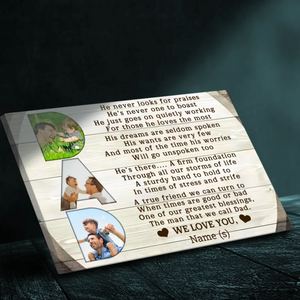 Customizable Canvas for Dad: A Heartfelt Tribute to the Man We Call Dad