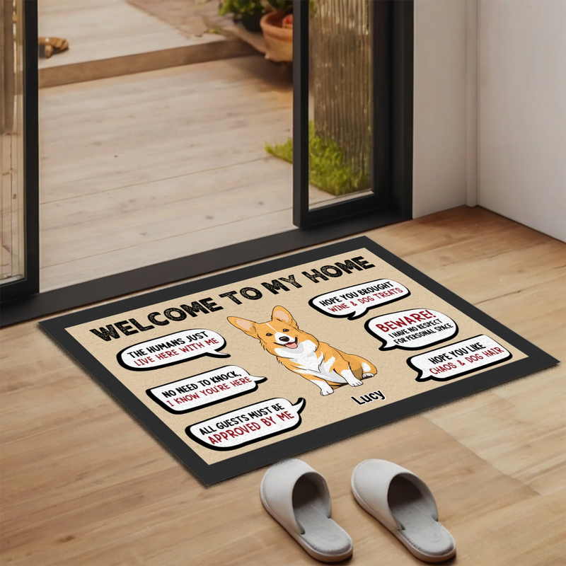 Welcome Doormat – Simple & Elegant Entryway Mat - 89Prints
