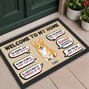 Welcome Doormat – Simple & Elegant Entryway Mat - 89Prints