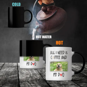 All I Need Is Coffee and My Dog Mug – Funny Gift for the Dog Father – 89Prints