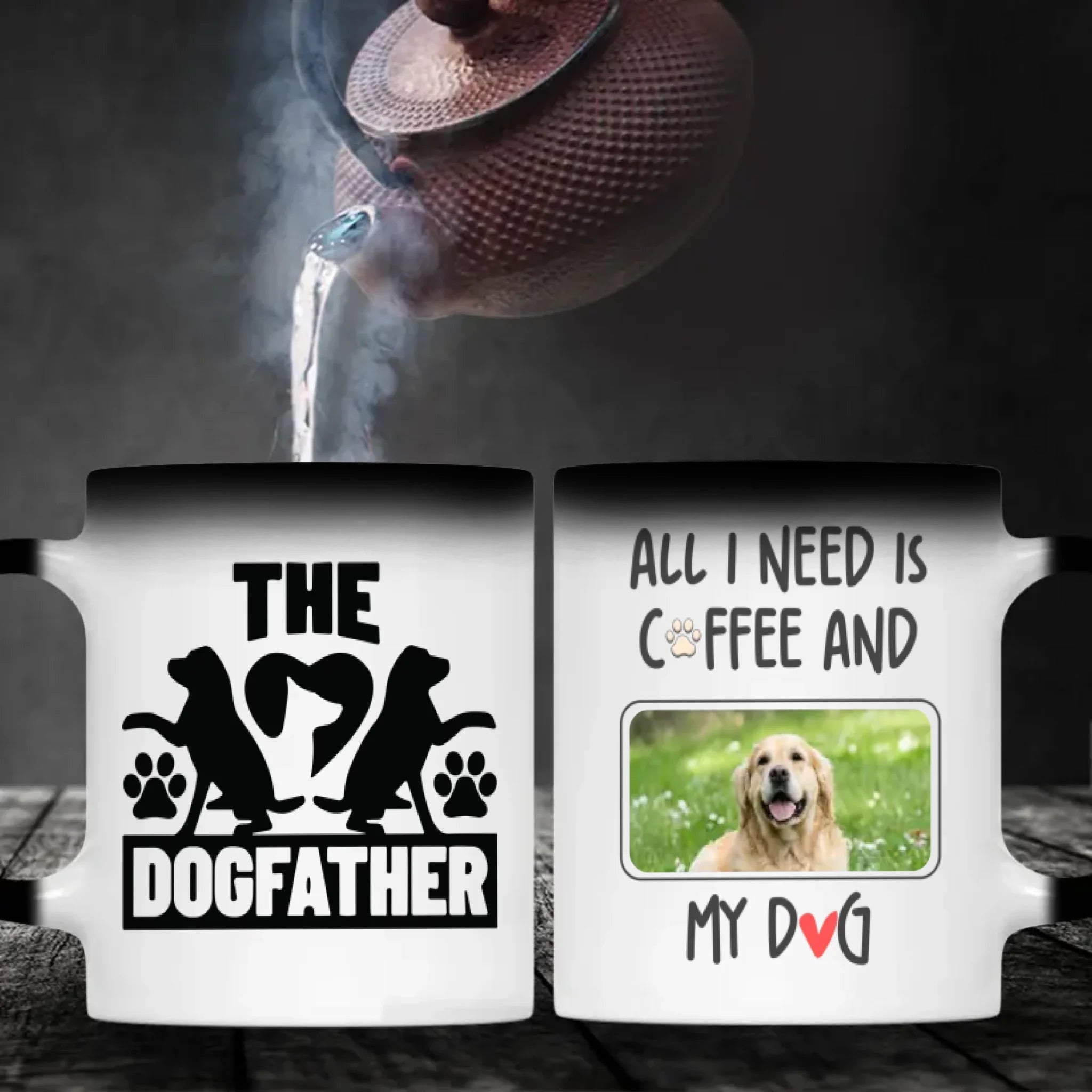 All I Need Is Coffee and My Dog Mug – Funny Gift for the Dog Father – 89Prints