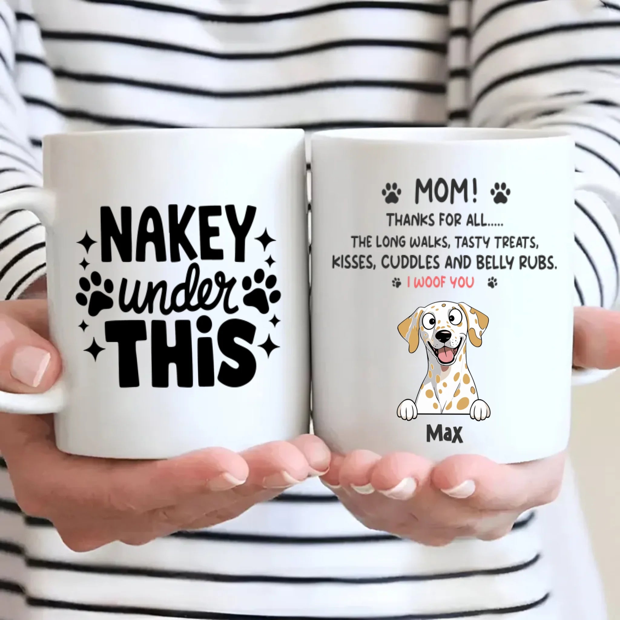 Mom, Thanks for All Mug – A Heartfelt Gift to Show Your Love and Gratitude - 89Prints