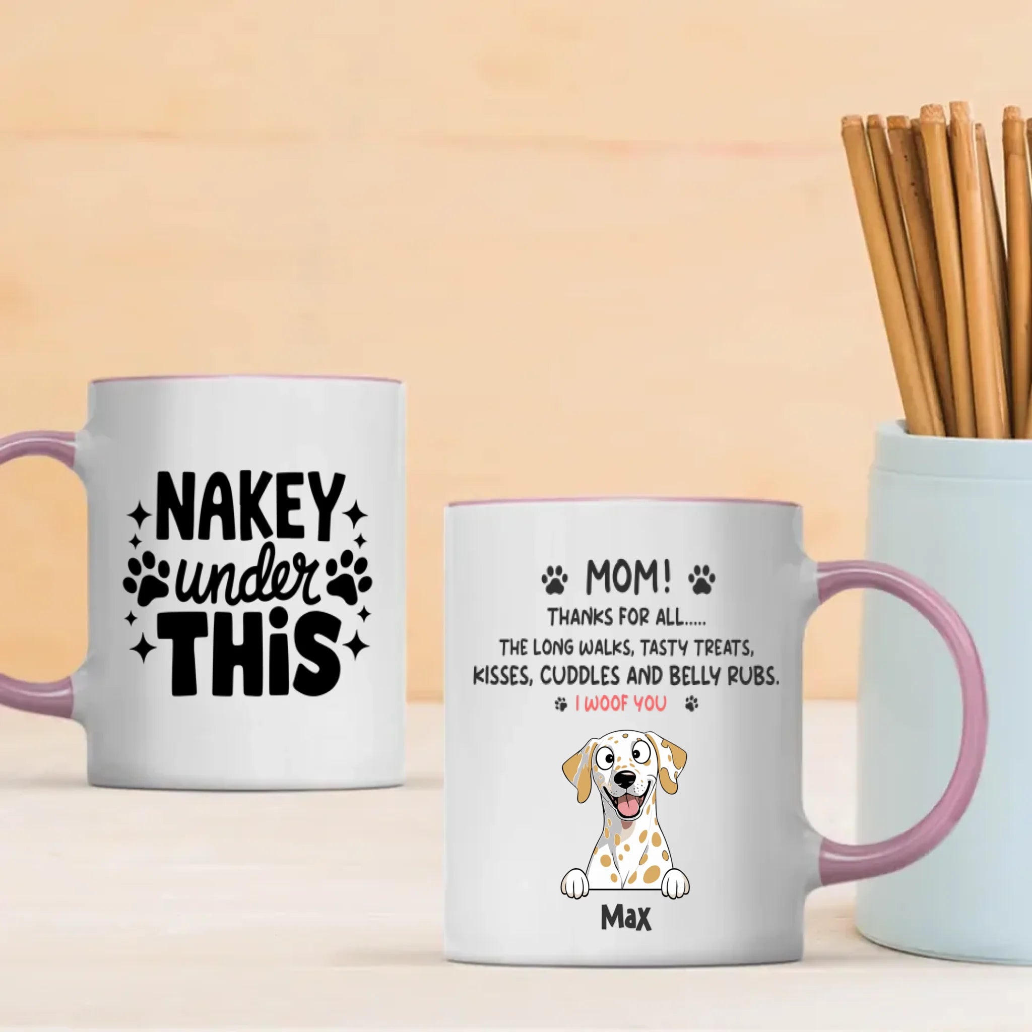 Mom, Thanks for All Mug – A Heartfelt Gift to Show Your Love and Gratitude - 89Prints