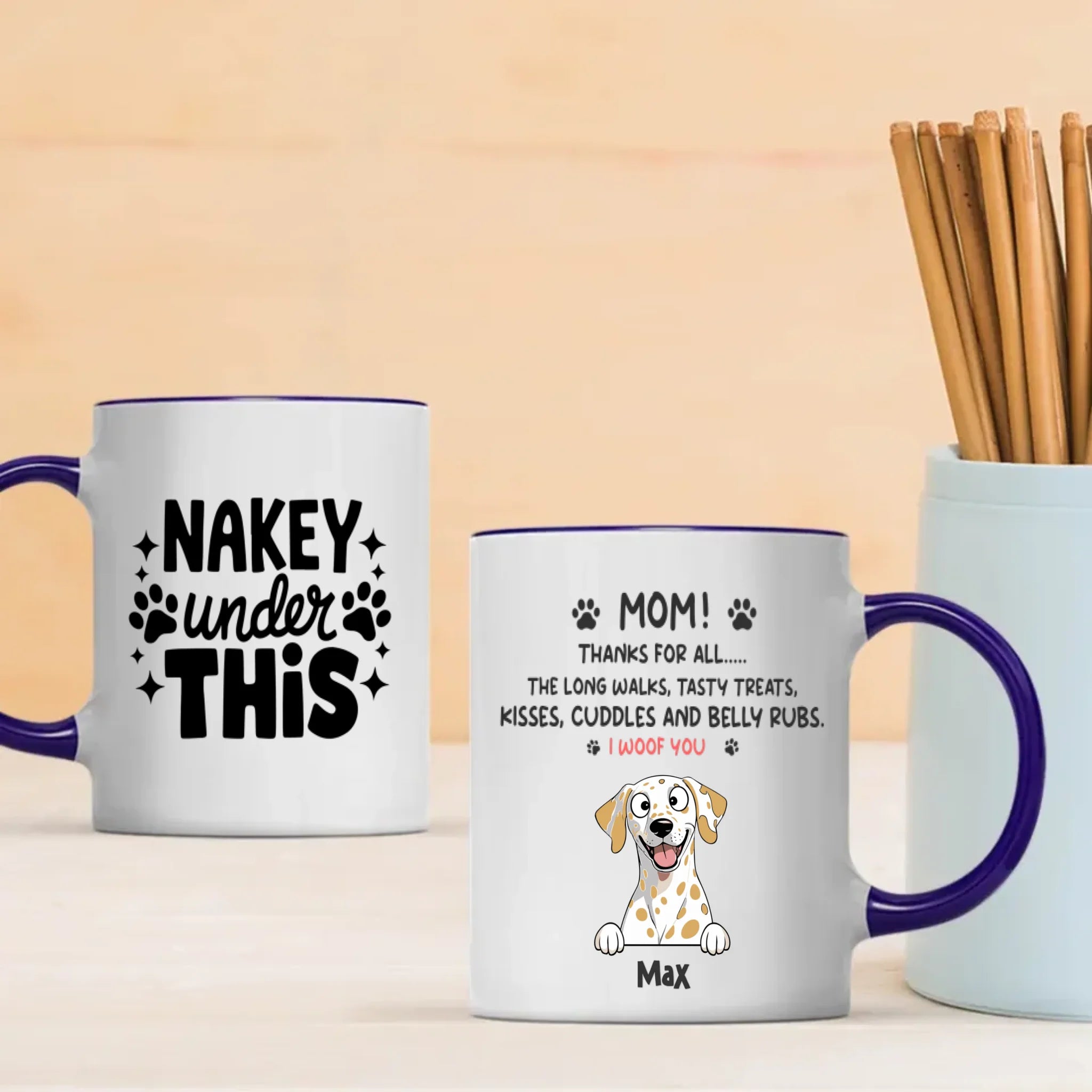Mom, Thanks for All Mug – A Heartfelt Gift to Show Your Love and Gratitude - 89Prints