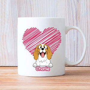 Funny “Fur Mama” Dog Mug – Custom Dog Breed – Cute Gift for Proud Pet Moms – 89Prints