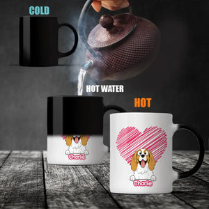 Funny “Fur Mama” Dog Mug – Custom Dog Breed – Cute Gift for Proud Pet Moms – 89Prints