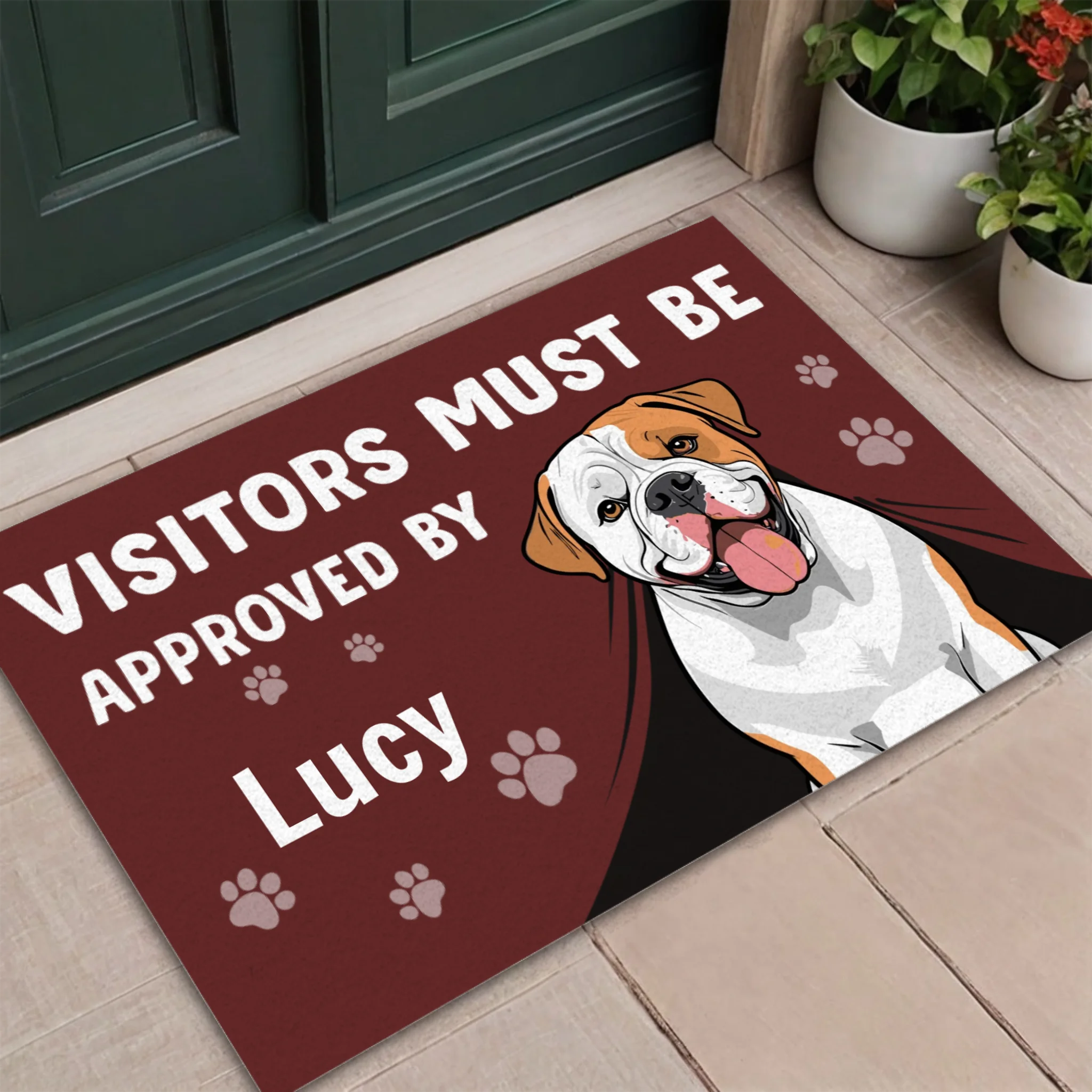 Personalized Doormat | Funny Dog-Approved Welcome Mat - 89Prints