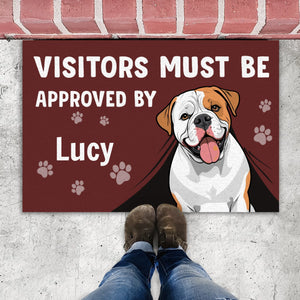 Personalized Doormat | Funny Dog-Approved Welcome Mat - 89Prints