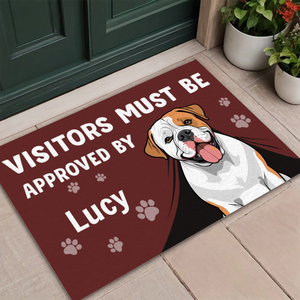 Personalized Doormat | Funny Dog-Approved Welcome Mat - 89Prints